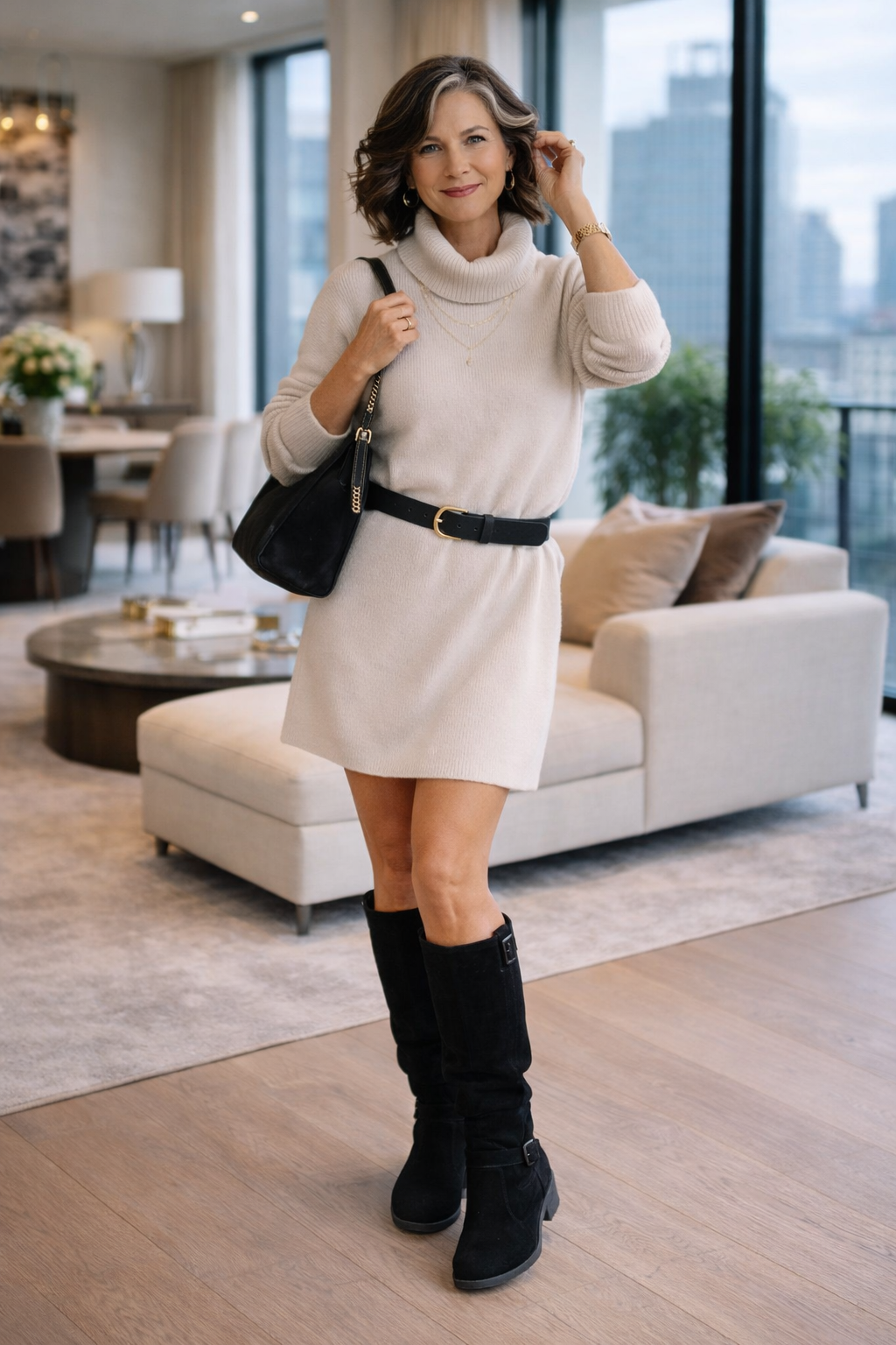 Sabine – Elegante Overknee-Stiefel